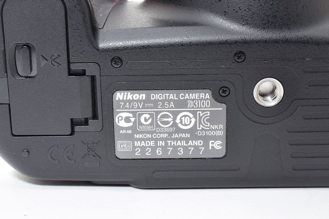 初心者さんに◎超美品✨ニコン D3100✨標準ズーム シングルレンズセット✨軽量