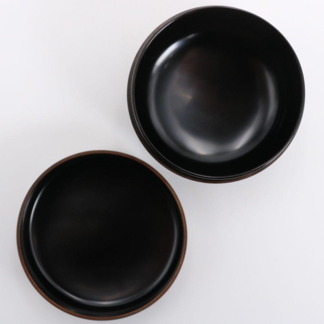 松永松寛作 笹露蒔絵 平棗 銀粒 茶道具 共箱　V871　N6