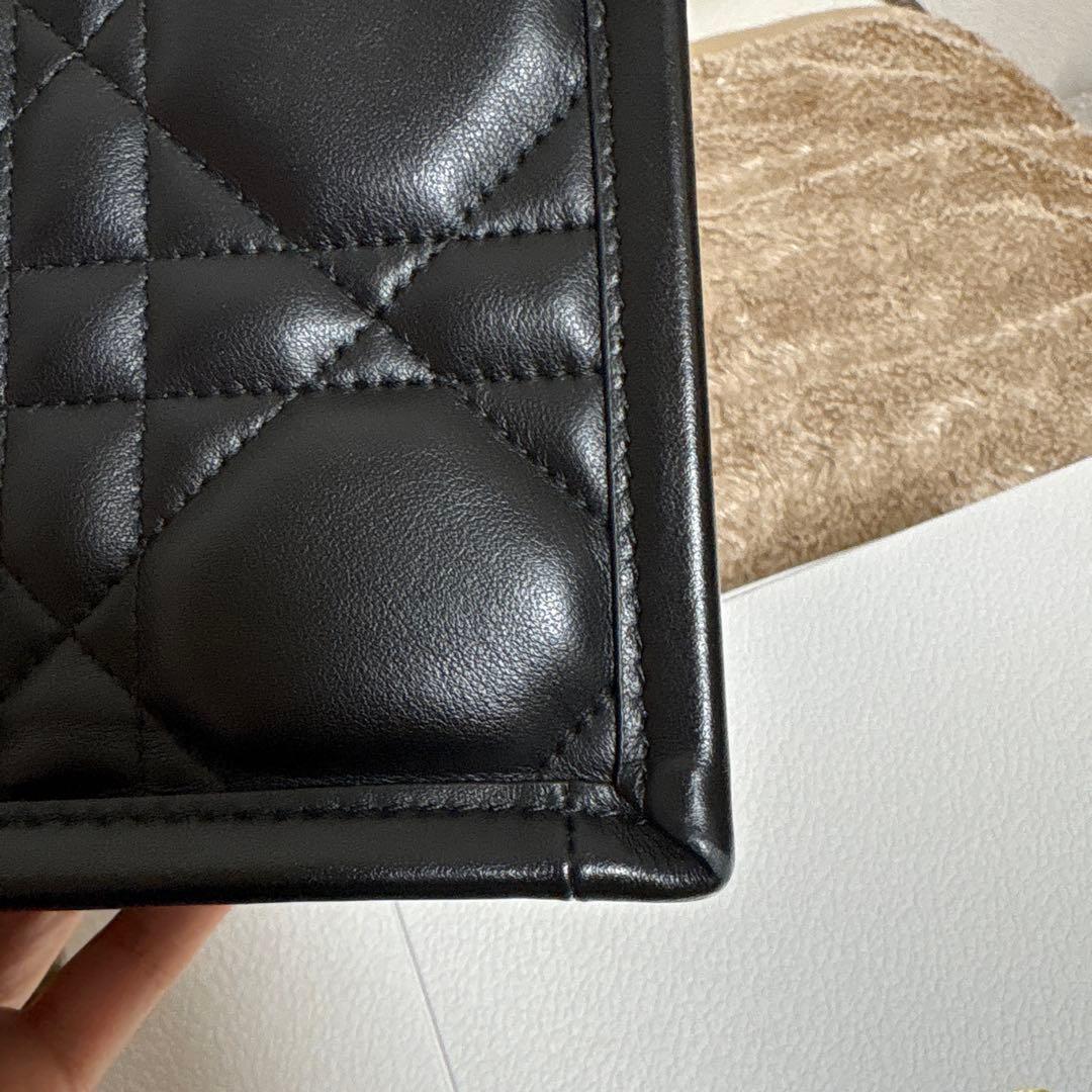 Dior Book Tote バッグ ミニ ブラック キルティング ショルダー