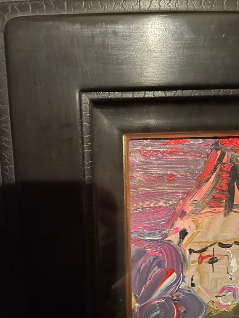 絵画　織田廣喜　オダヒロキ　ピエロ　油彩　織田ひろき　美術品　アート　おだひろき