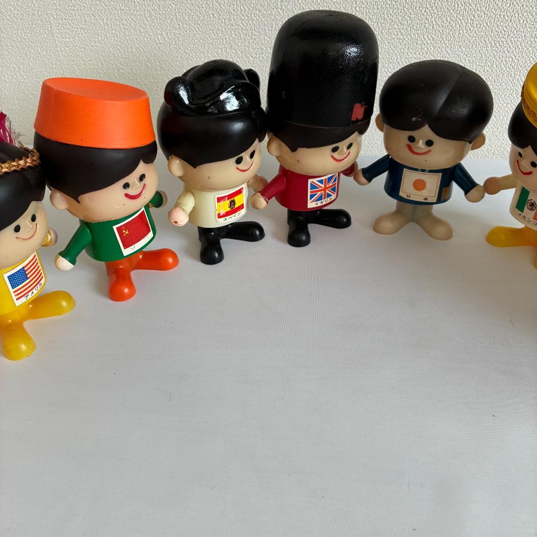 【昭和レトロ】　世界のナショナル坊や 貯金箱 ハイトップ 松下電器 ノベルティ