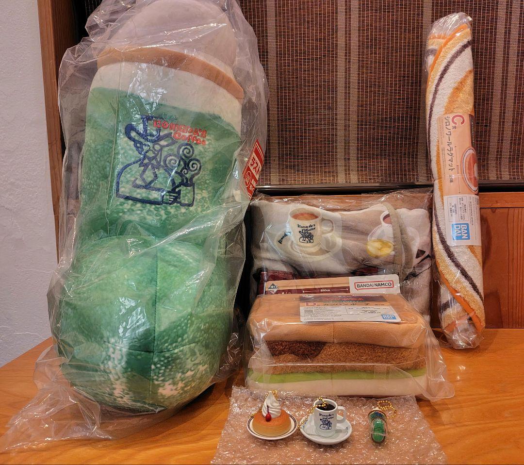 一番くじ コメダ珈琲 B賞 C賞 D賞 E賞 ラストワン まとめ売り