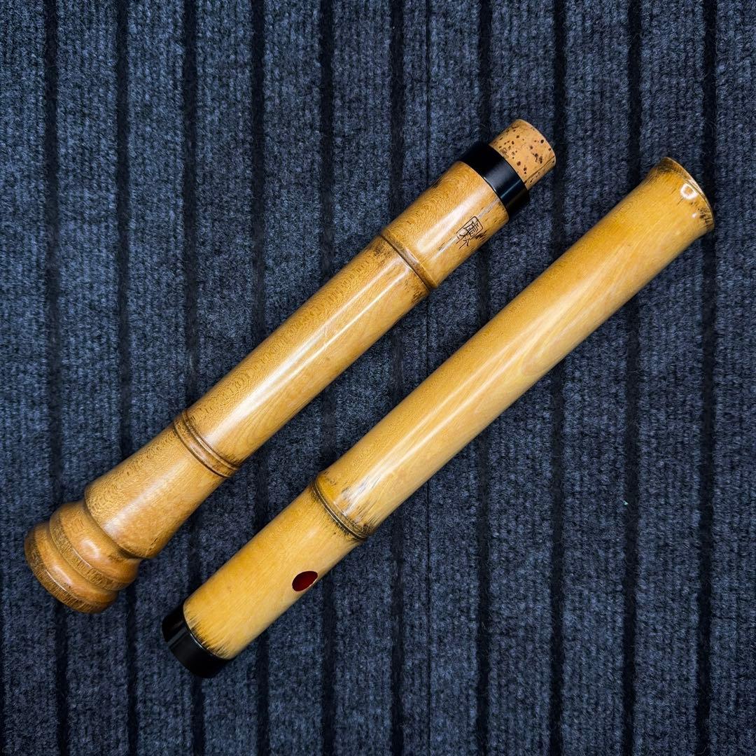 尺八 銘器 虚竹 六孔です。