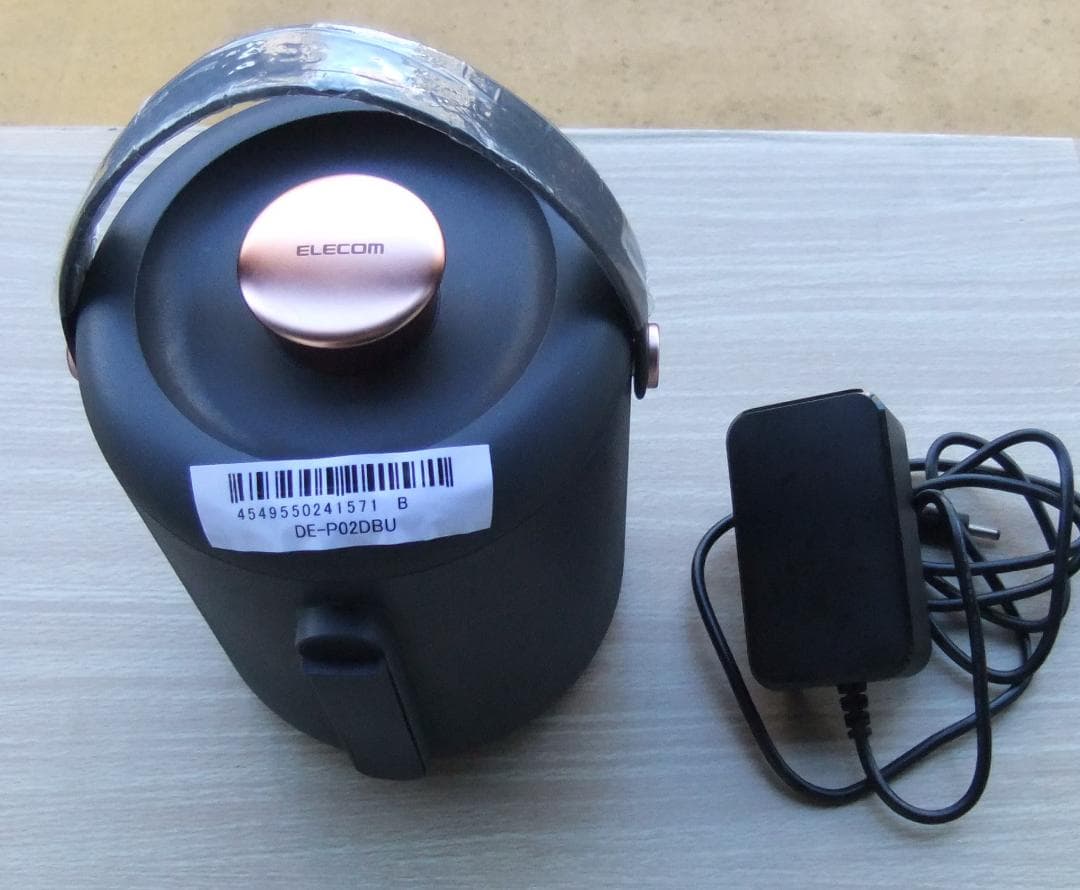 ELECOM DE-P02DBU ポータブル電源 & LEDランタン 防災