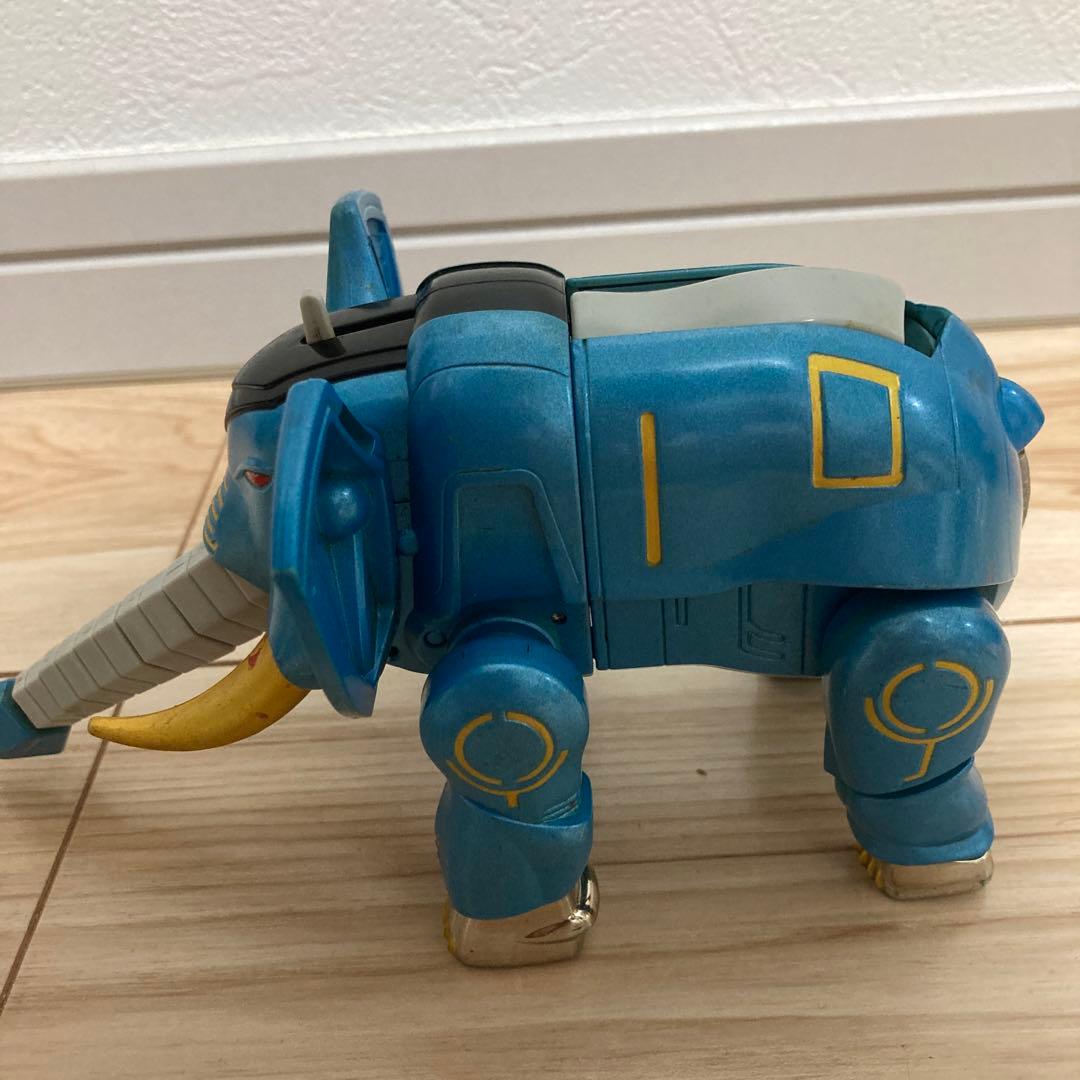 希少品　百獣戦隊ガオレンジャー DX ガオエレファント　取説　ミニフィギュア付