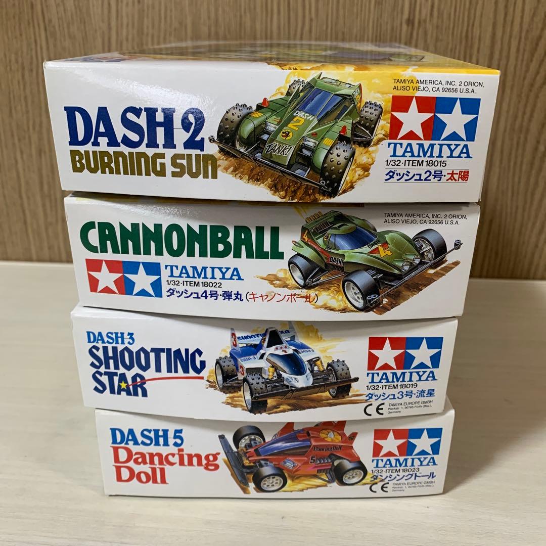 ミニ四駆　キット4点　レーサーミニ四駆