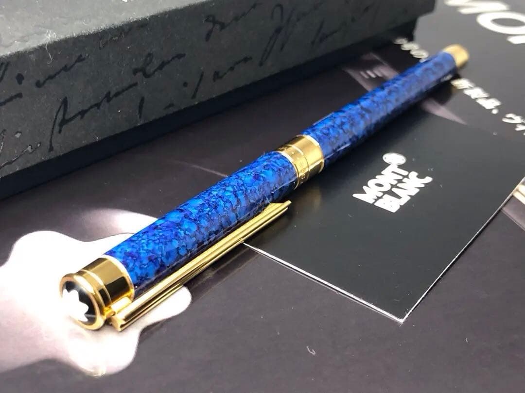 ⭐️モンブラン⭐️幸運パワー美の頂点ラピスデザイン入手困難逸品⭐️ノブレス・ドウエ金装