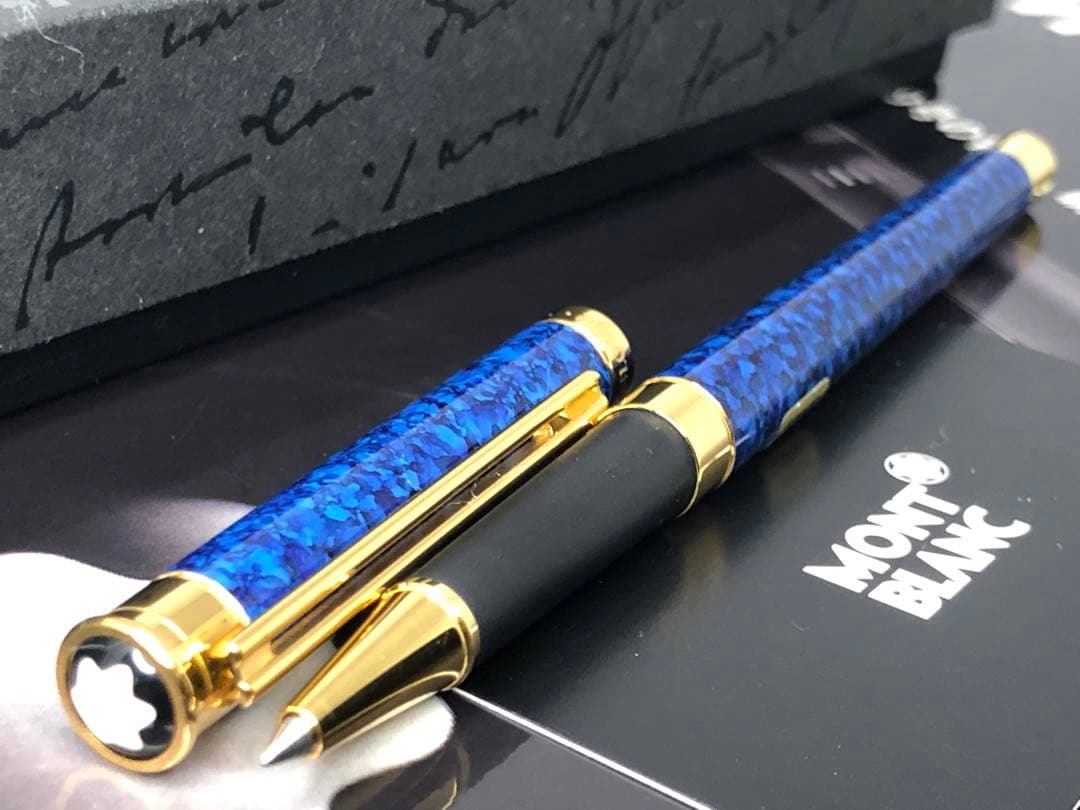 ⭐️モンブラン⭐️幸運パワー美の頂点ラピスデザイン入手困難逸品⭐️ノブレス・ドウエ金装