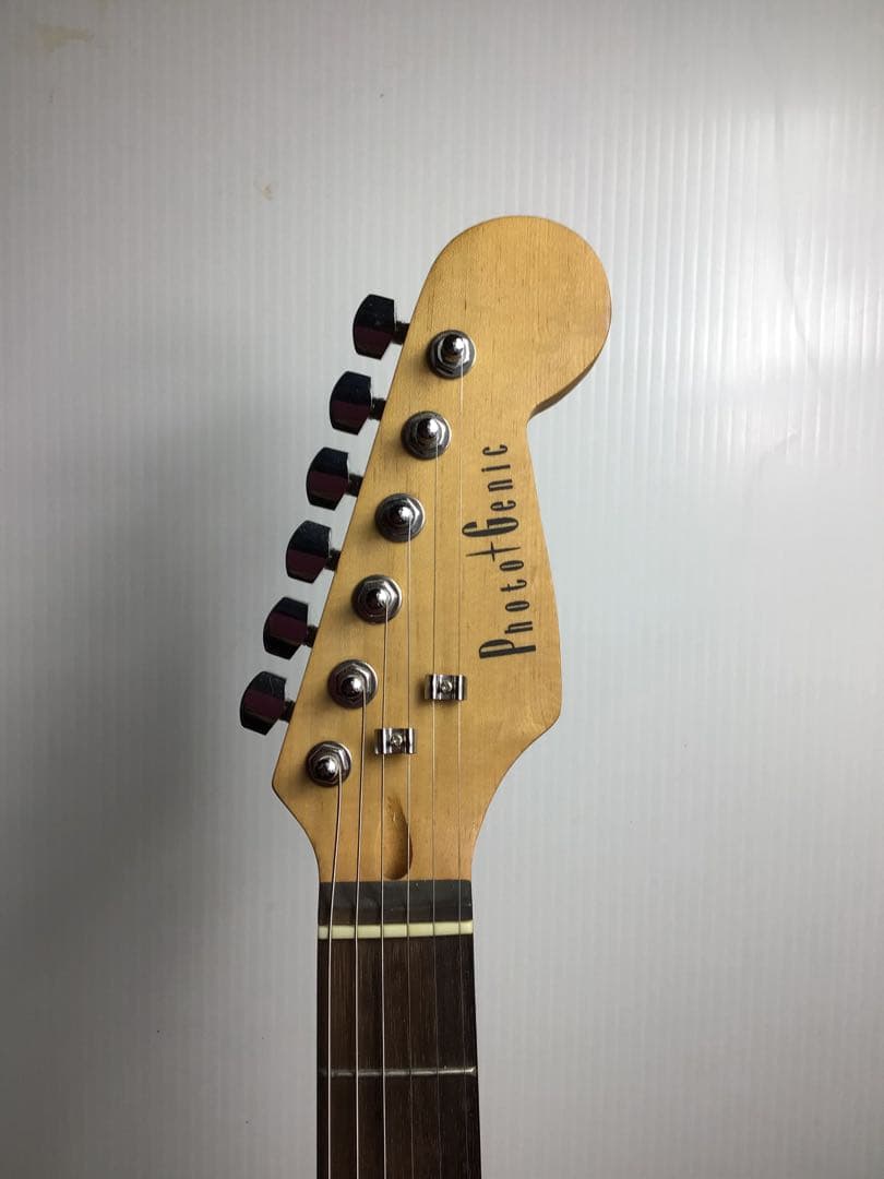 美品PhotoGenic ブラックエレキギター
