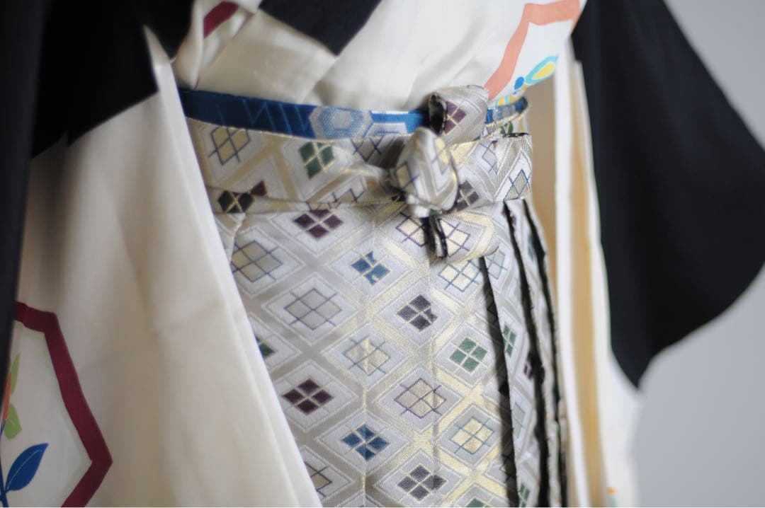 専用 七五三 男の子 ハーフ成人式 正絹 着物 5歳 7歳 10歳 アンティーク