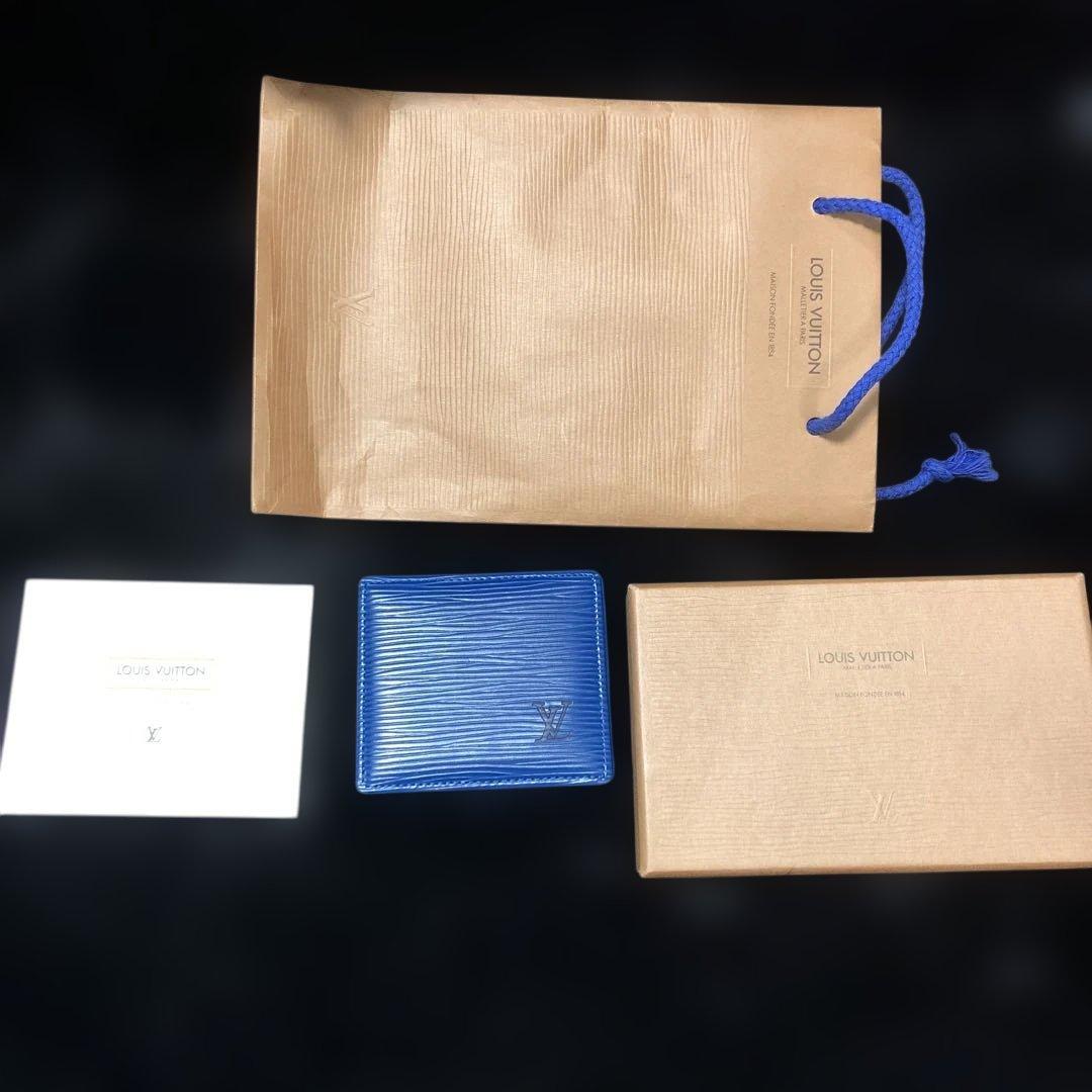 ルイヴィトン　ポルトモネボワット　エピ　ケース　未使用