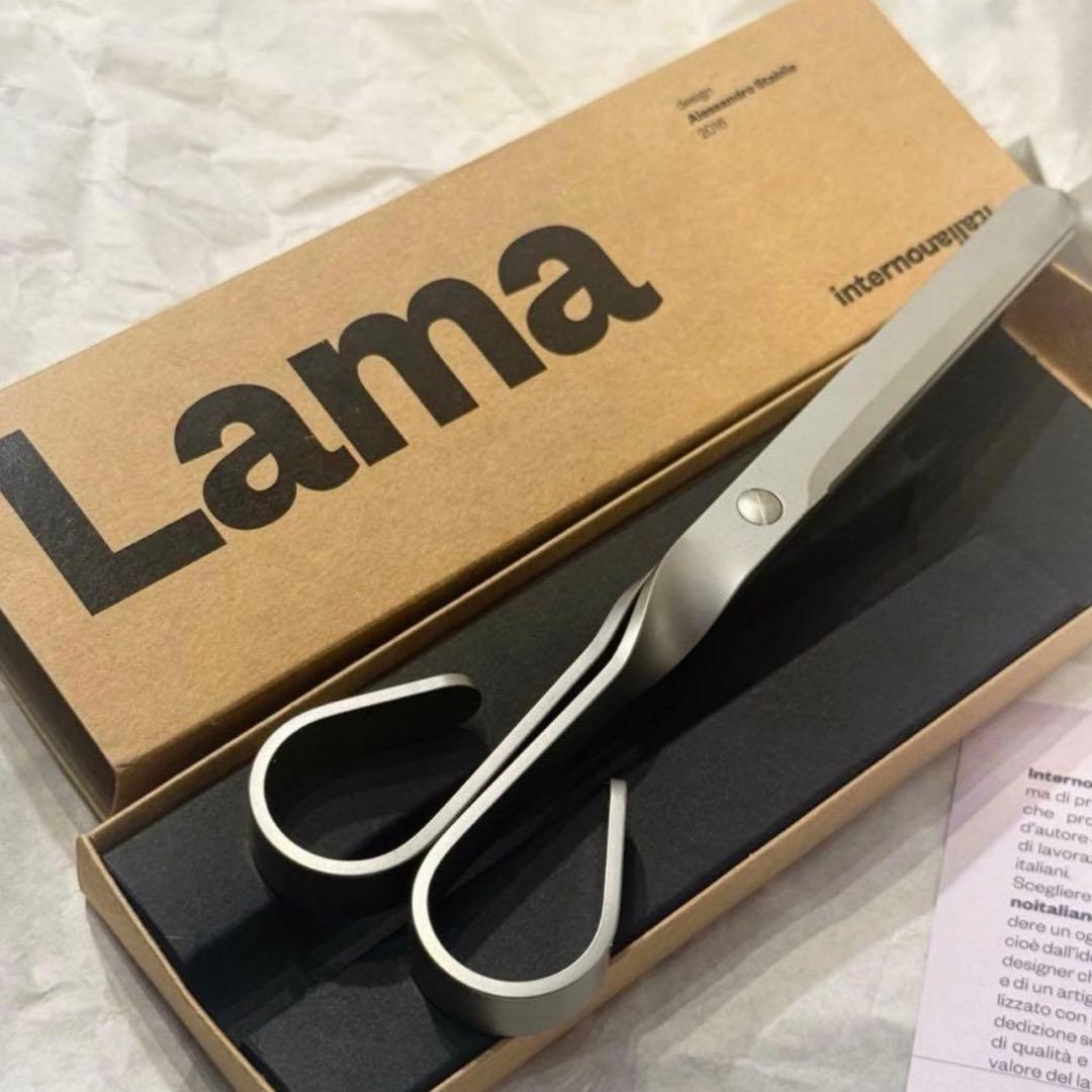 INTERNOITALIANO ラマ Lama ステンレス ハサミ イタリア