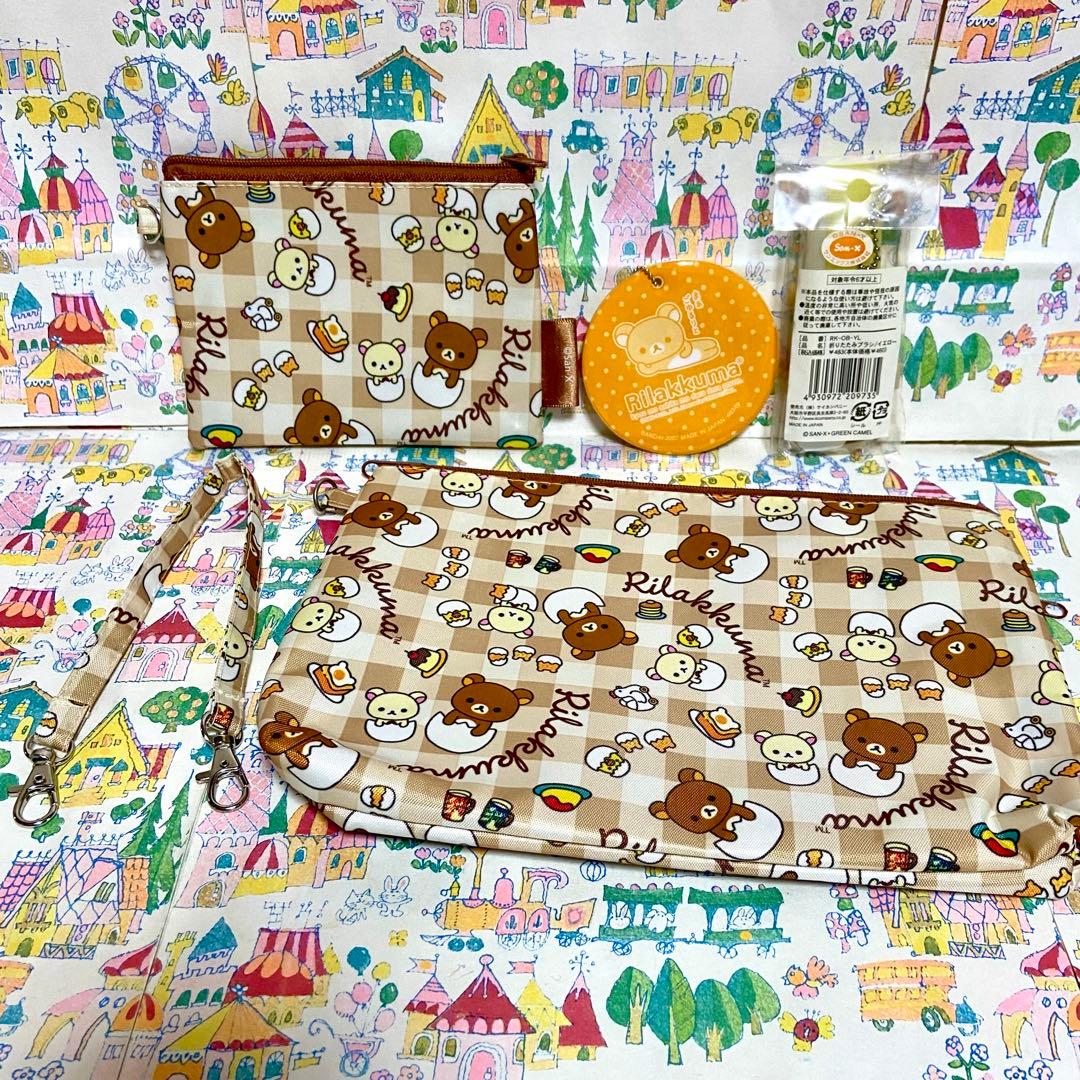 リラックマ まとめ売り23 ゴムひも付きマスコット マグカップ かばん 文具他