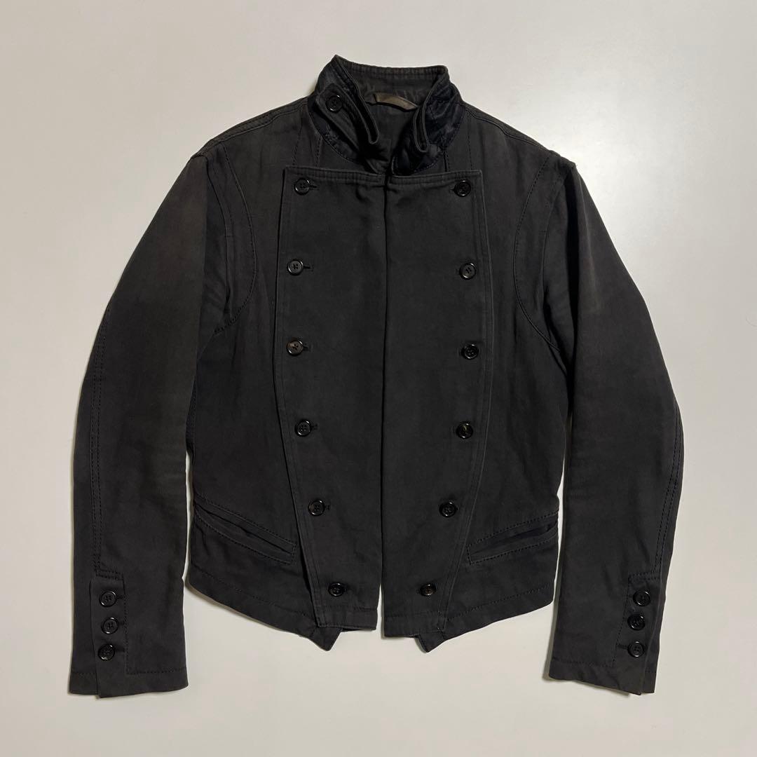 ANN DEMEULEMEESTER ナポレオンジャケット ブラック XXS