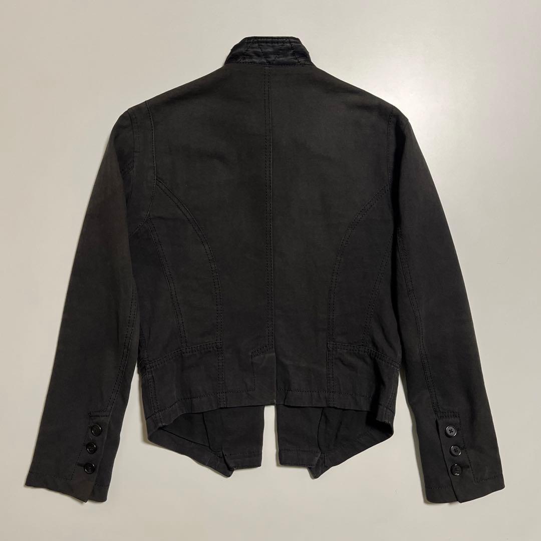 ANN DEMEULEMEESTER ナポレオンジャケット ブラック XXS