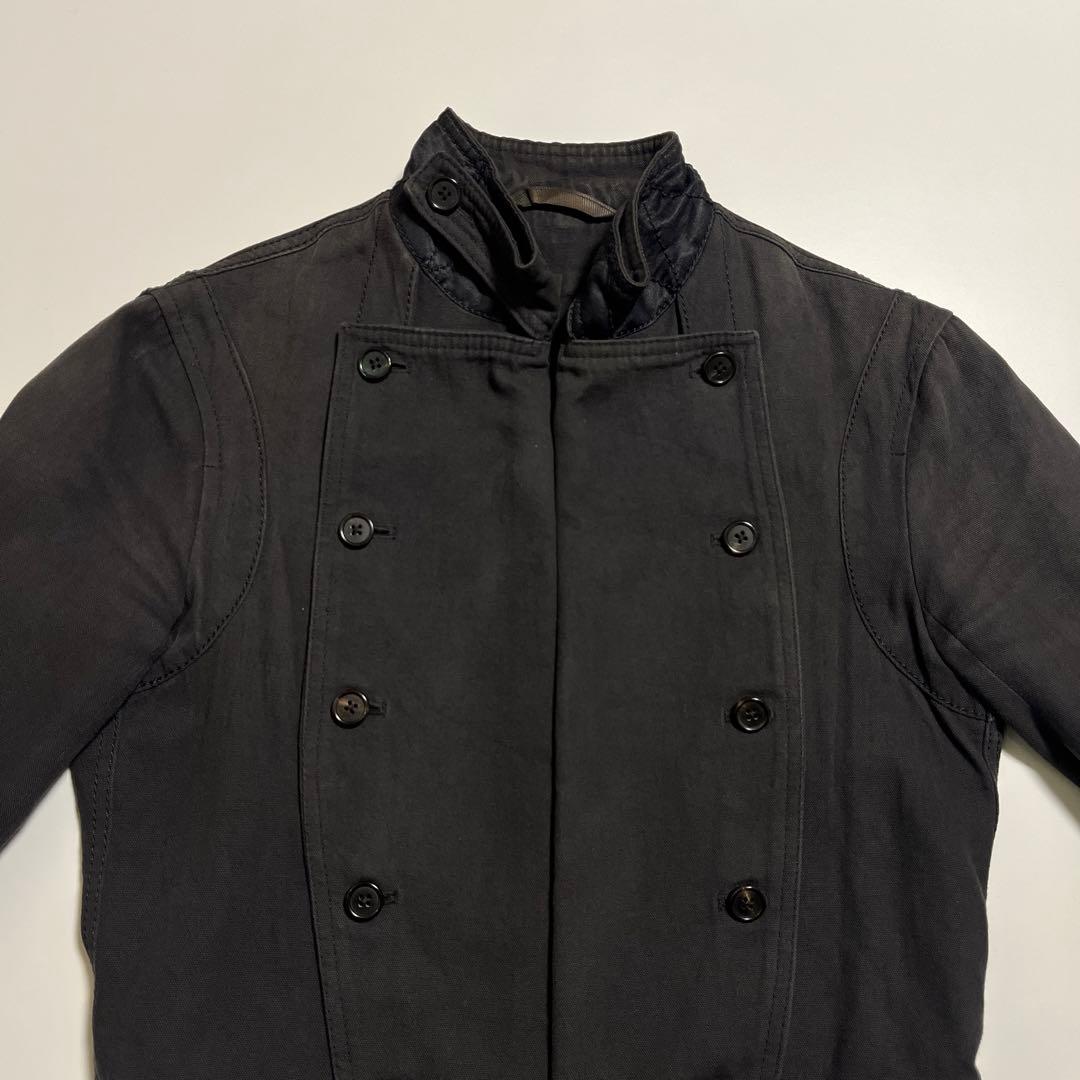 ANN DEMEULEMEESTER ナポレオンジャケット ブラック XXS