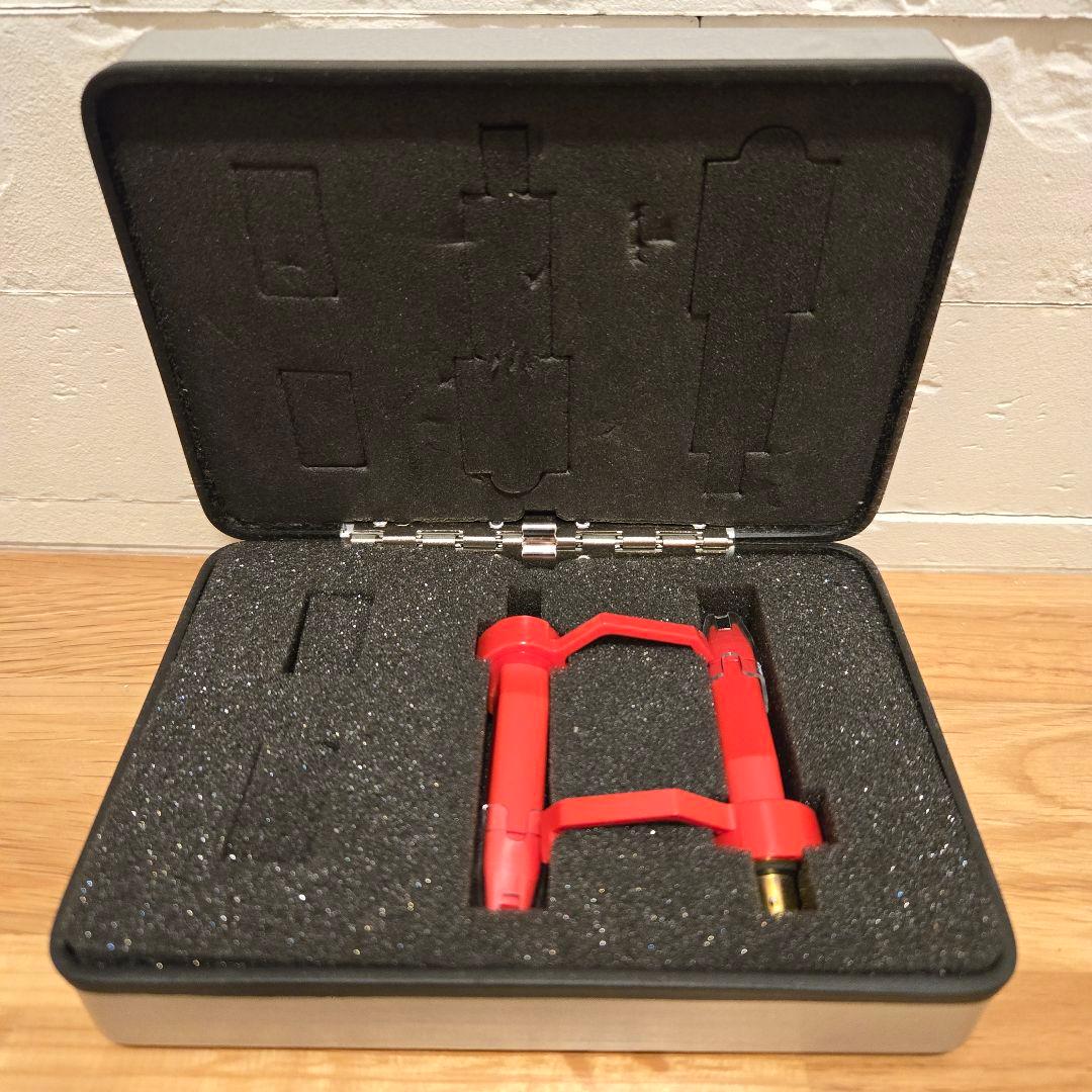 樽屋 01-M 赤針2本セット カートリッジ ケース付き