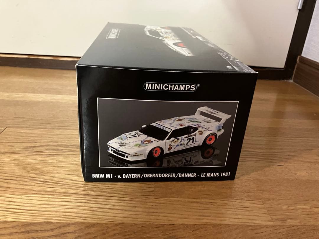未開封 1/18 BMW M1 Le Mans ‘81 Bayern #71