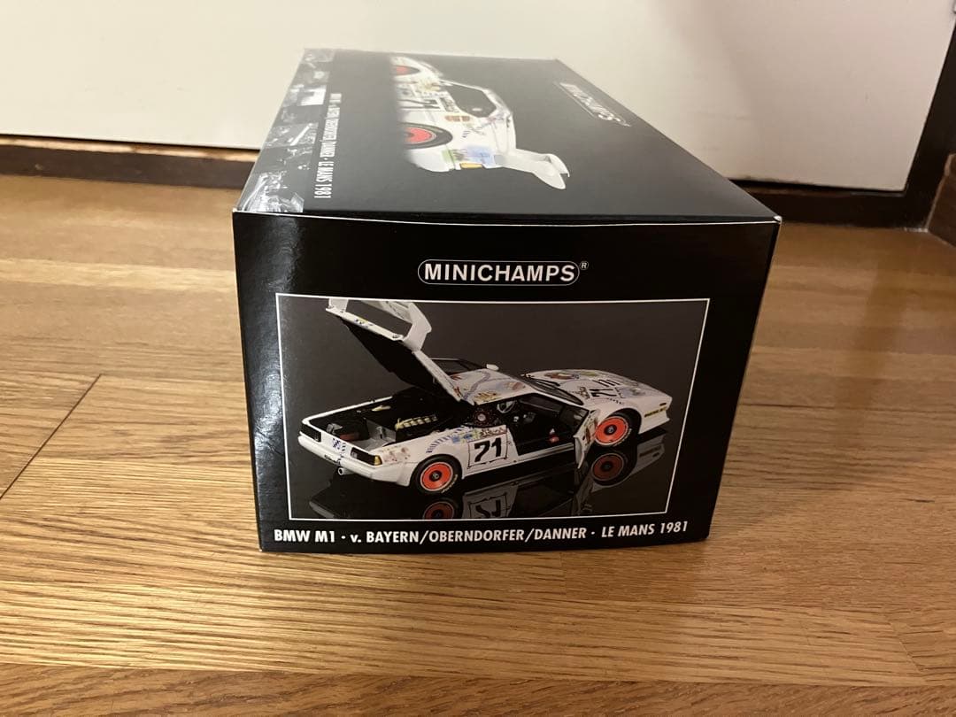未開封 1/18 BMW M1 Le Mans ‘81 Bayern #71