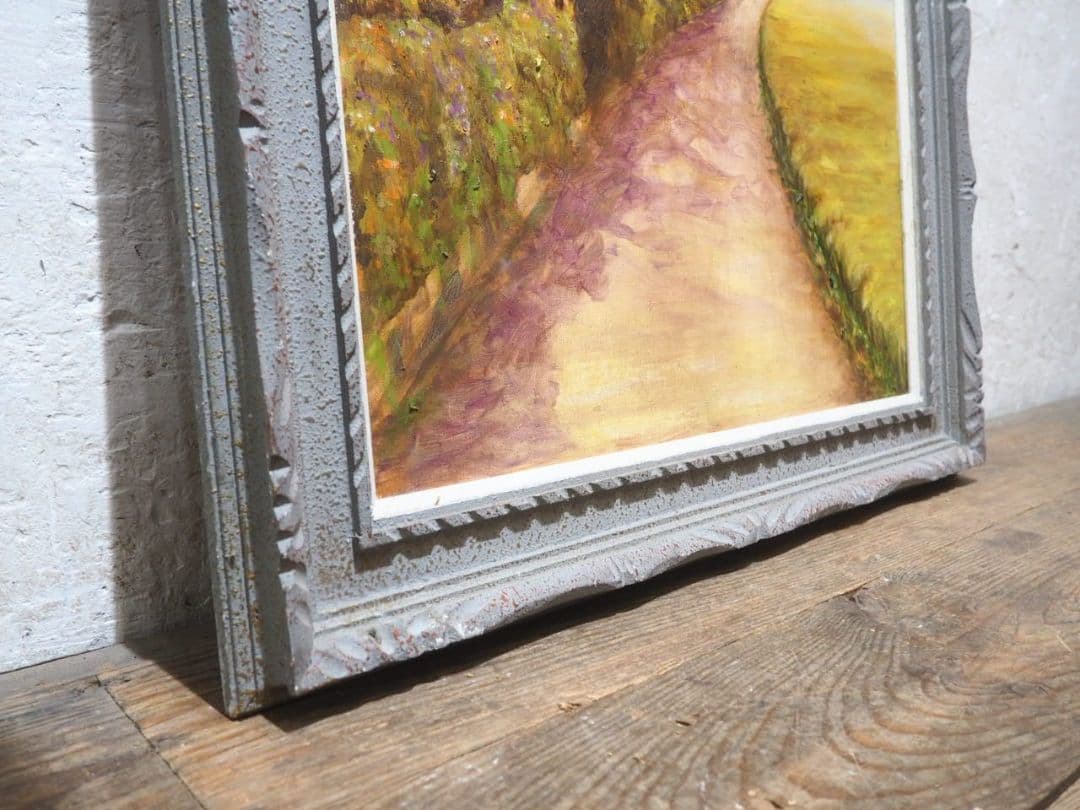 1299 レトロな額縁　F15　アートフレーム　油彩　水彩　画材　ビンテージ