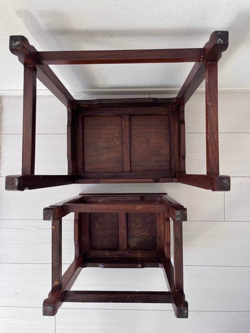 木製ネストテーブルセット