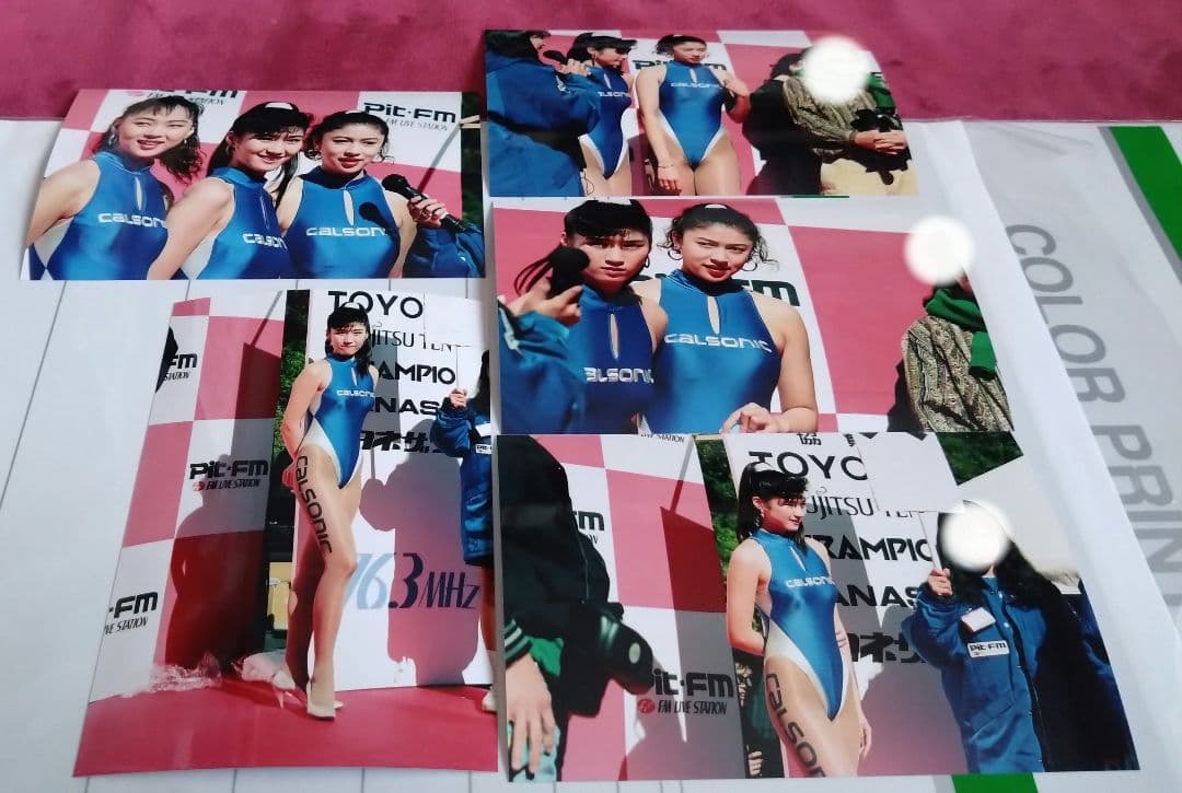 レースクイーン　写真　はがきサイズ　23枚　ハイレグ　CALSONIC