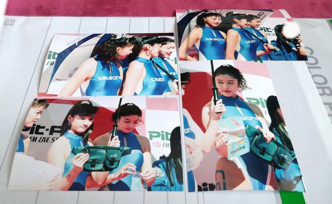 レースクイーン　写真　はがきサイズ　23枚　ハイレグ　CALSONIC