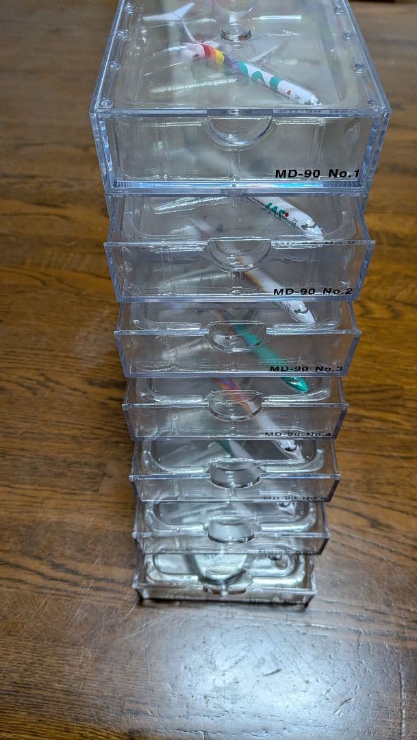 JAS MD-90　ミニエアプレーンモデル 1号機～7号機