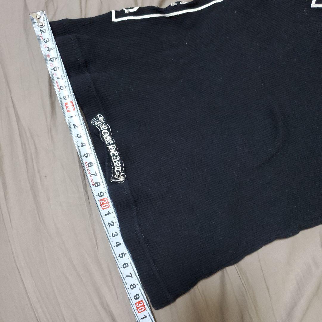 bibiCHROME HEARTSブラッククロス　ビジュー付 タンクトップ