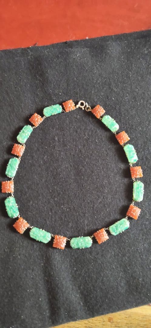 アンティーク　アールデコのフレンチネックレス