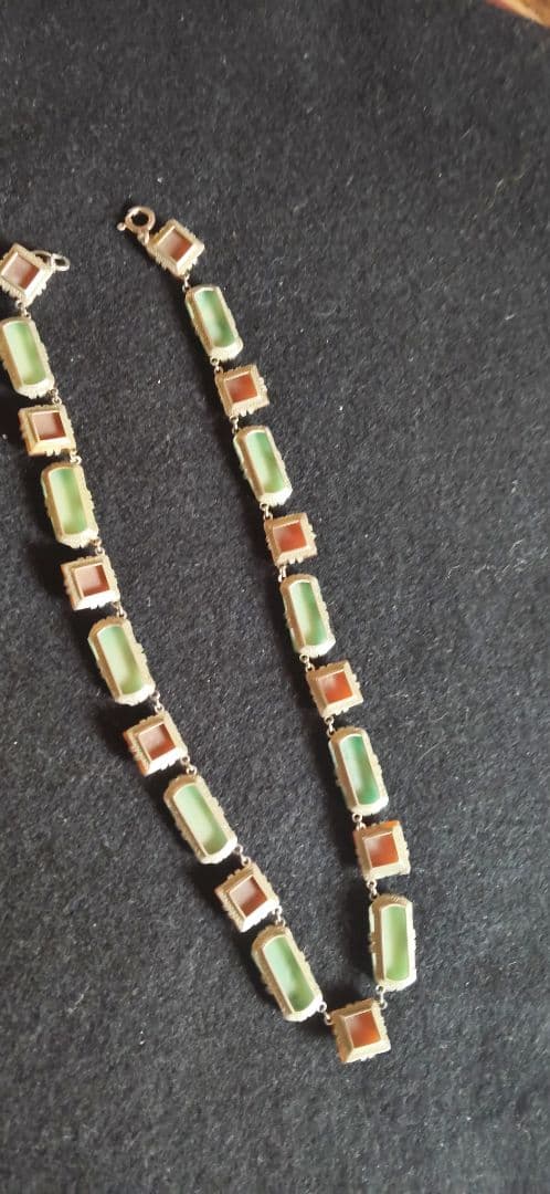 アンティーク　アールデコのフレンチネックレス