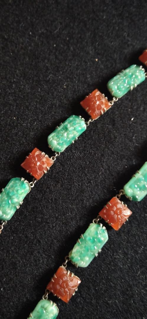 アンティーク　アールデコのフレンチネックレス