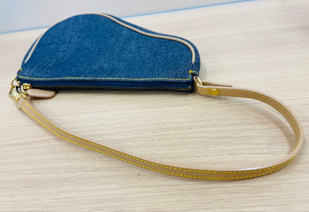 クリスチャンディオール サドル デニム バッグChristian Dior