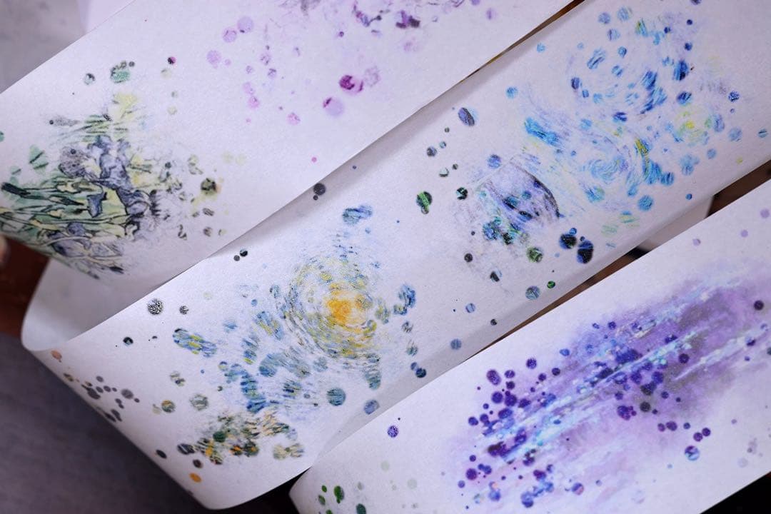 小白家文創《大艺术家》海外マスキングテープ　マステ 【2524】