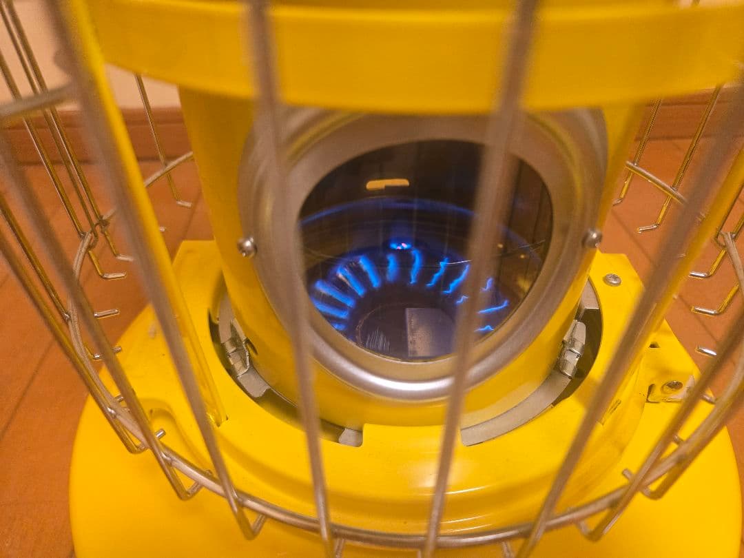 【ポータブルガスストーブ】センゴクアラジン イエロー