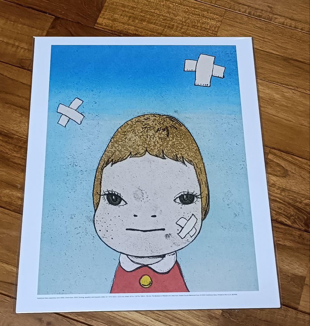 絶版　奈良美智　ポスター　Green Eyes　新品未開封