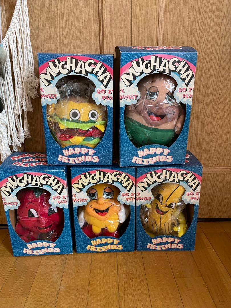 MUCHACHA HAPPY FRIENDS フィギュセットお値下げ