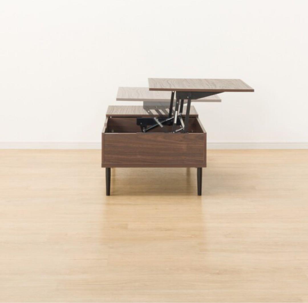 ⚠️値下げ⚠️ ニトリ　昇降リビングテーブル　センターテーブル