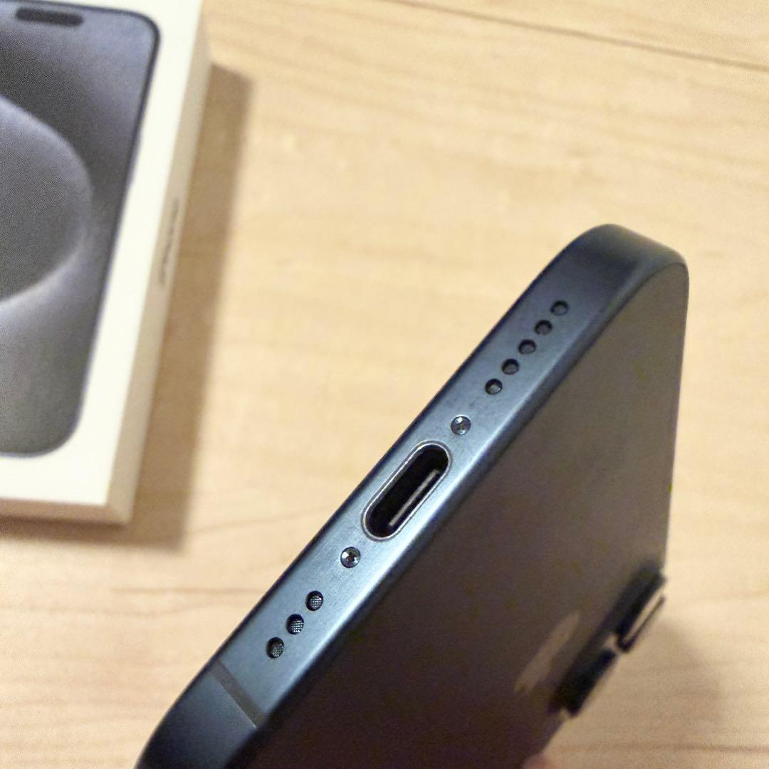 iPhone15pro 256GB SIMフリー ブルーチタニウム