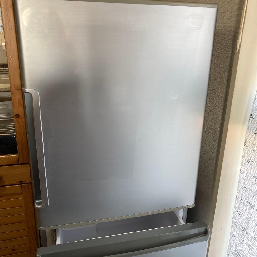 シルバー 3ドア冷蔵庫　272L