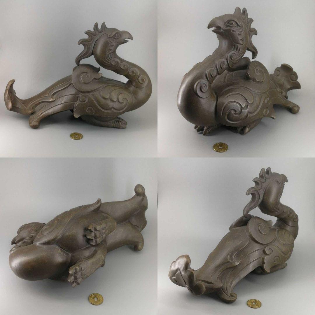 陶芸作品「青龍白虎朱雀玄武風水四神セット」(整理番号:あ05)