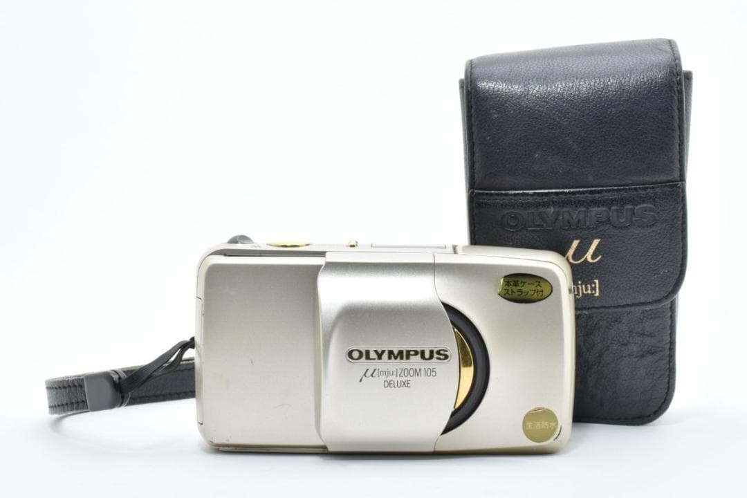 OLYMPUS オリンパス μ mju 105 DELUXE フィルムカメラ