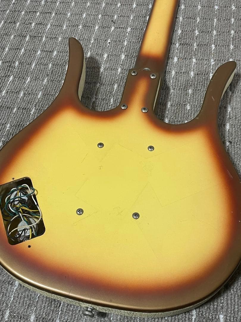 ダンエレクトロ　ロングホーン　ベース　ジャンク