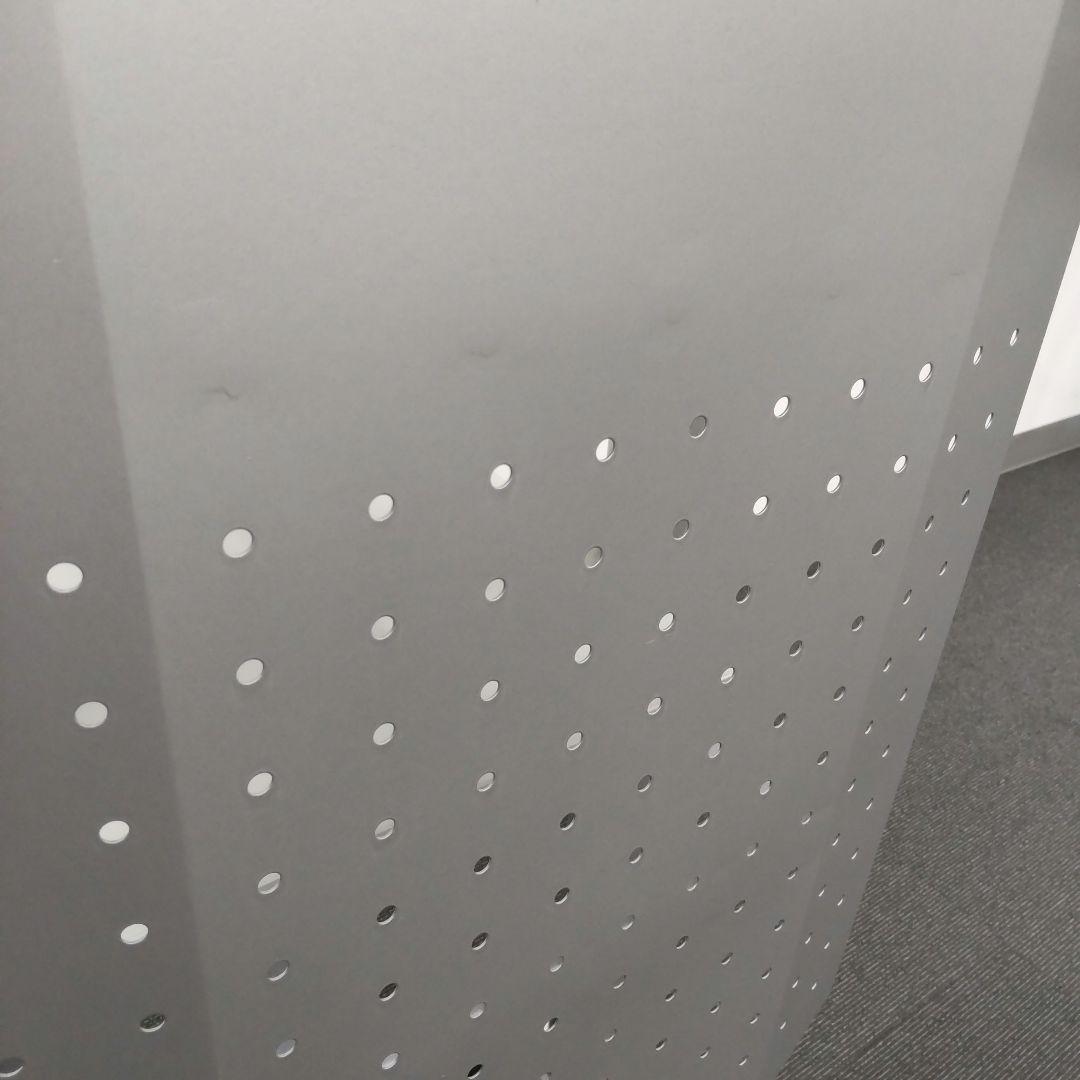 【美品】演台・司会台PLUS（プラス）ホワイト×シルバーW500