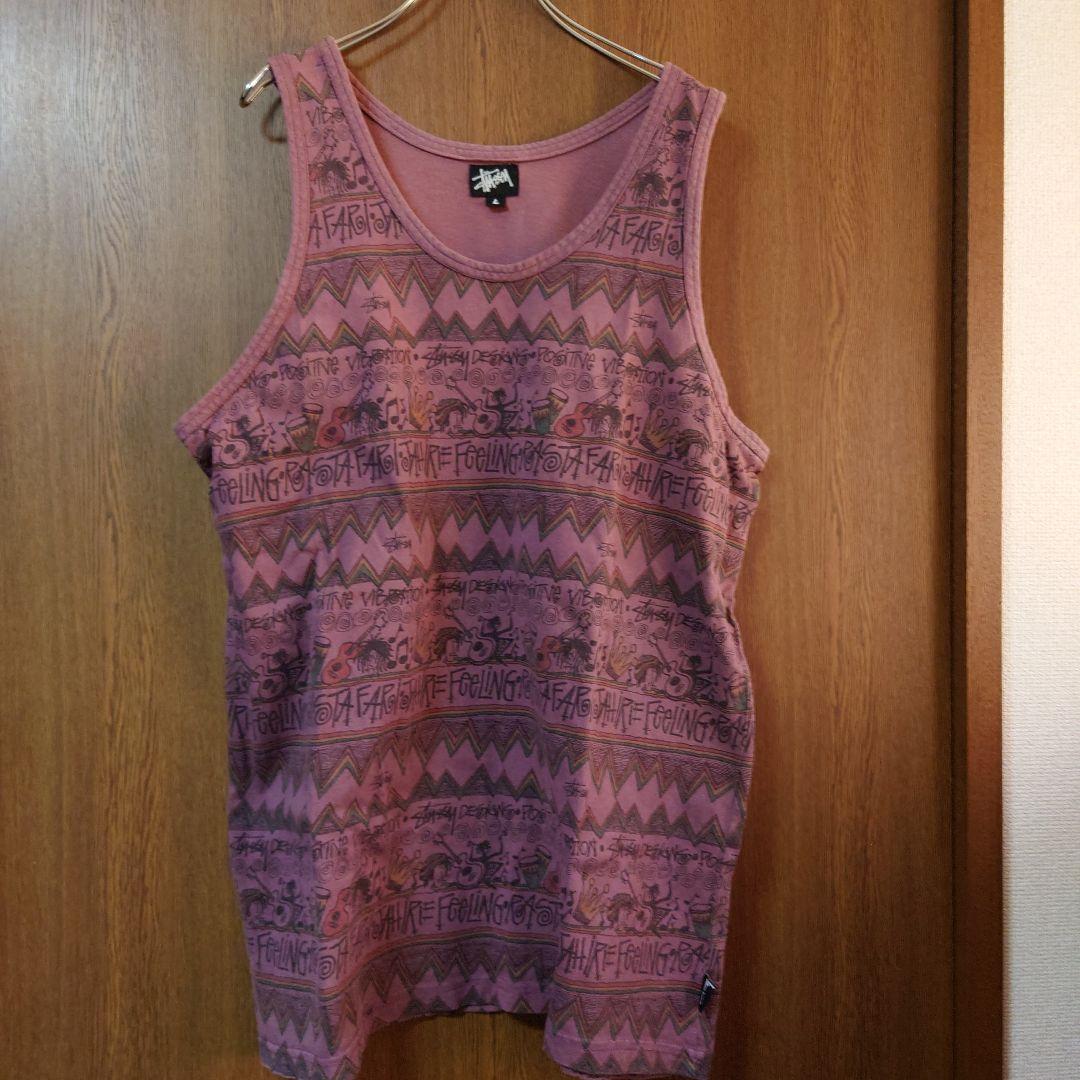 【希少】old stussy 80s TOMTOMタンクトップ