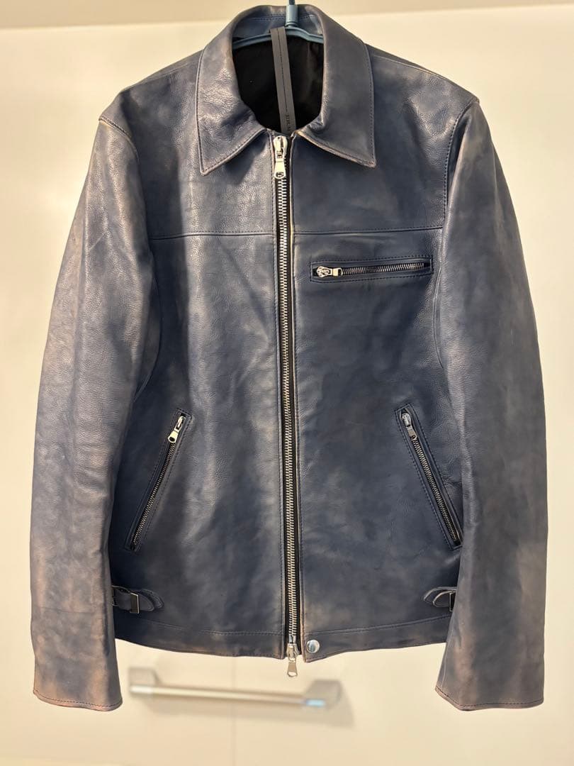 試着のみ‼️STRUM ストラム Burning dyed バーニングダイ ブルー