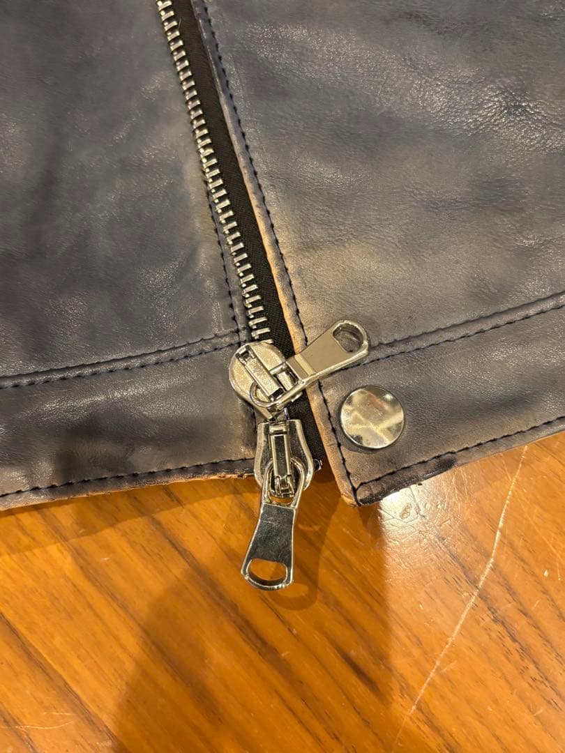 試着のみ‼️STRUM ストラム Burning dyed バーニングダイ ブルー