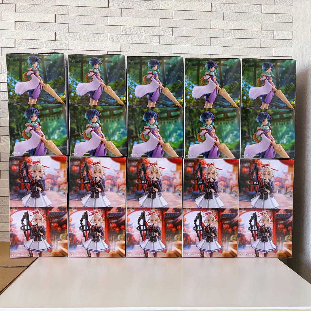 モンスト & オーバーロード フィギュア 18体セット