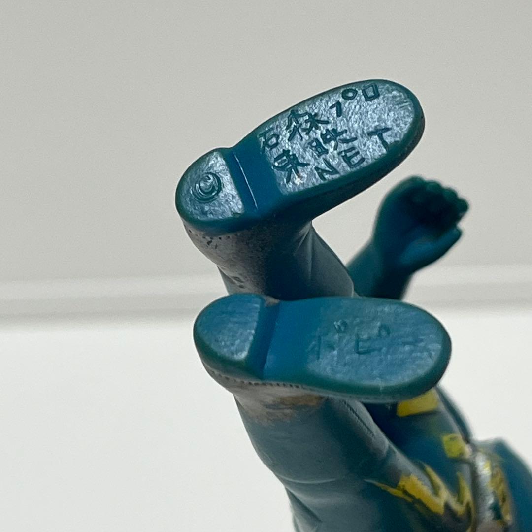 レア　当時物　ポピー　イナズマン　ソフビ　マフラー付き