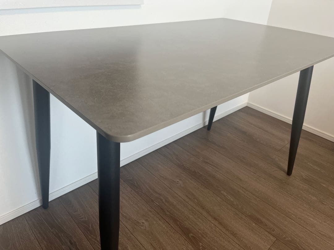 【美品】セラミック　ダイニングテーブル(120cm×70cm)